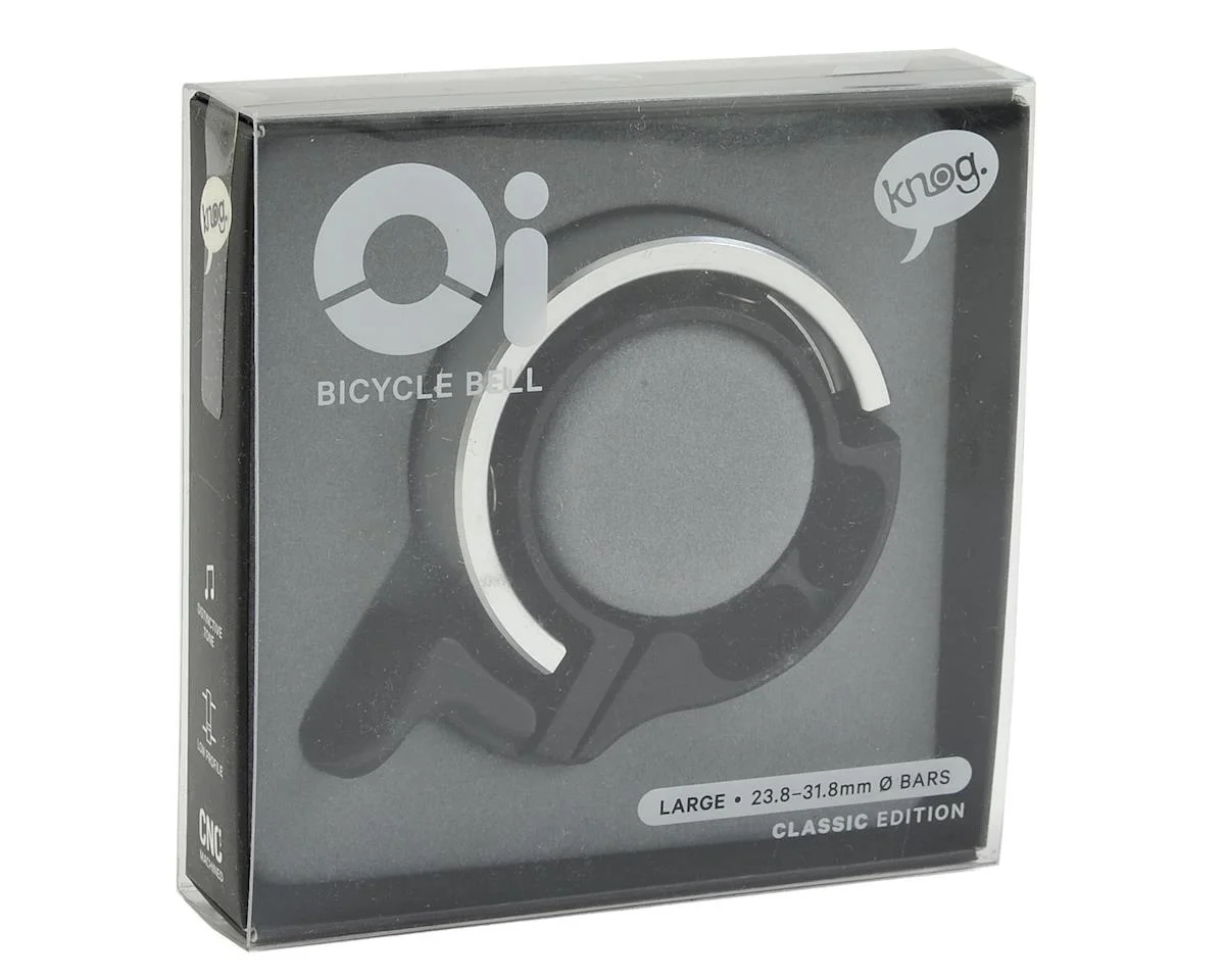 Knog Oi Bell (Silver) (Large | 23.8 - 31.8mm) - view 2